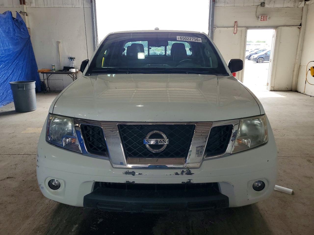 2015 Nissan Frontier Sv White vin: 1N6AD0FV1FN754769