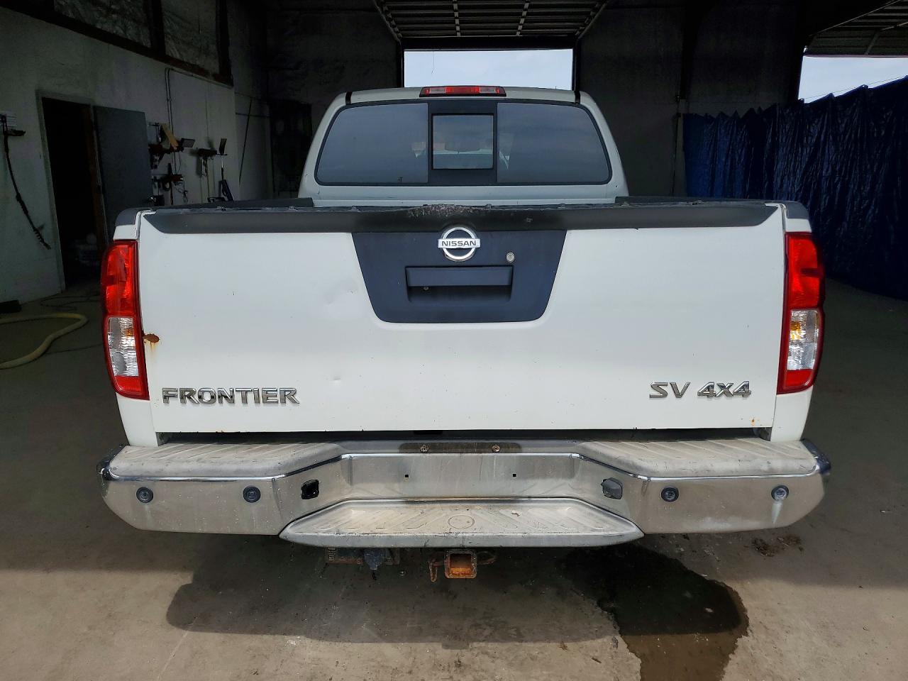 2015 Nissan Frontier Sv White vin: 1N6AD0FV1FN754769