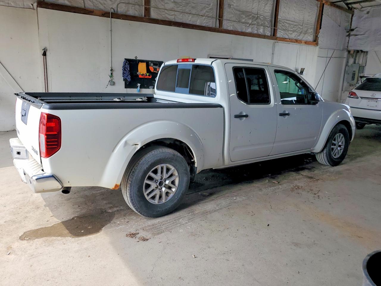 2015 Nissan Frontier Sv White vin: 1N6AD0FV1FN754769