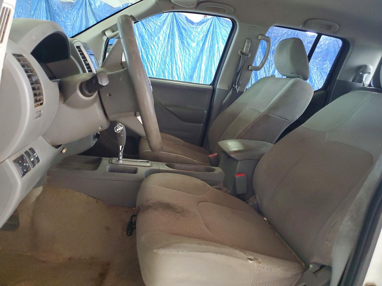 2015 Nissan Frontier Sv White vin: 1N6AD0FV1FN754769