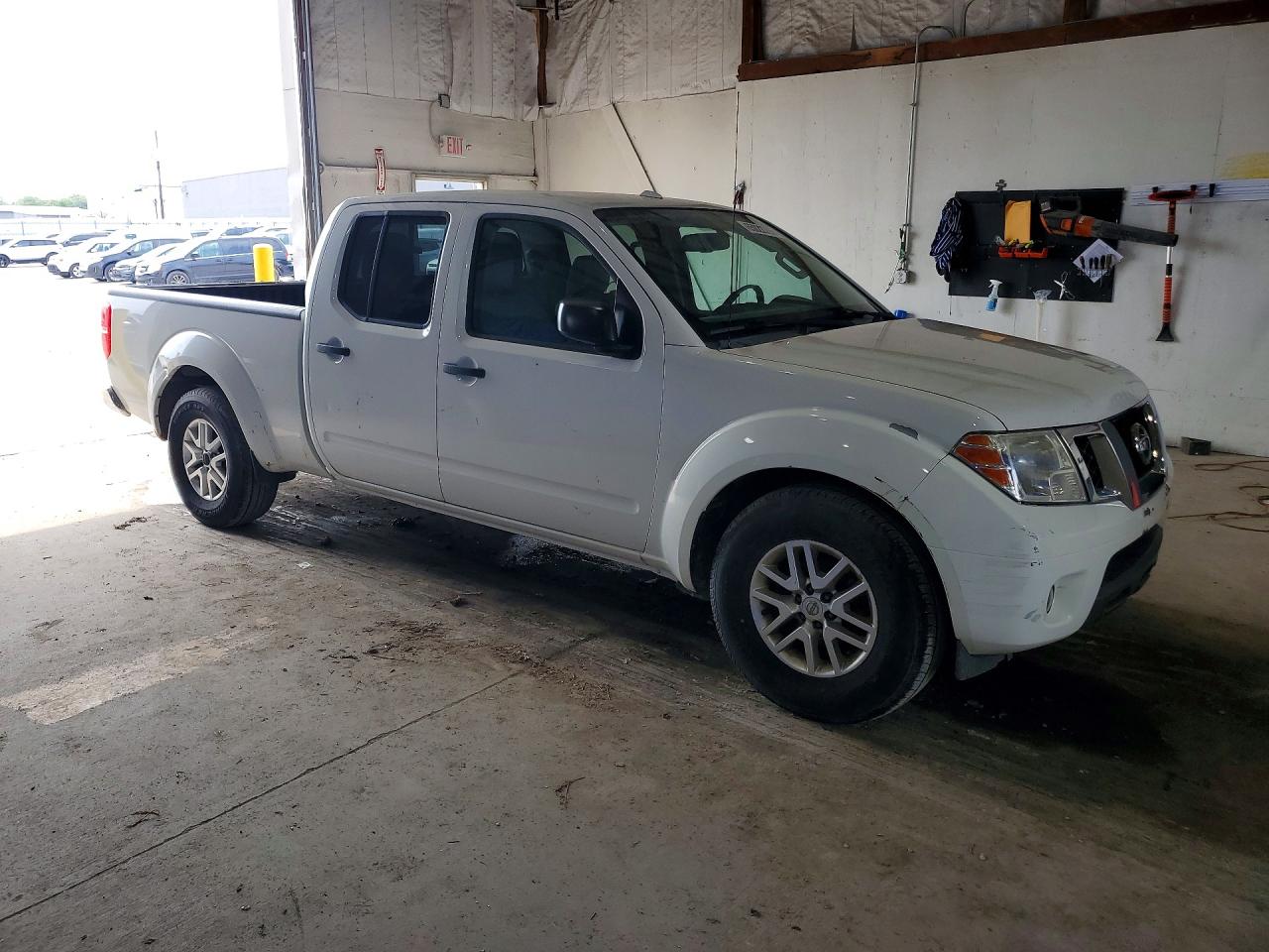 2015 Nissan Frontier Sv White vin: 1N6AD0FV1FN754769