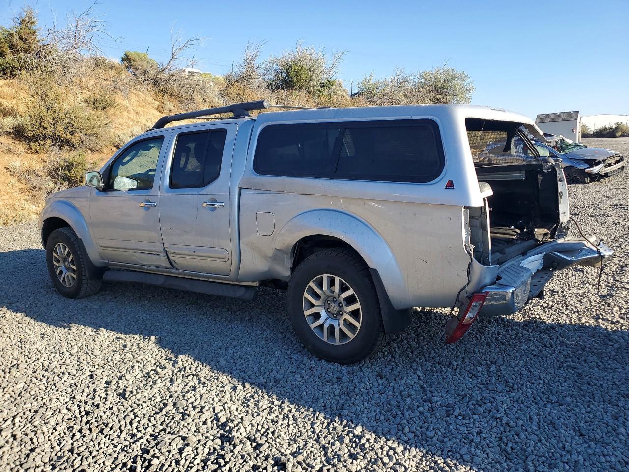 2010 Nissan Frontier Se V6 Silver vin: 1N6AD0FV2AC424322