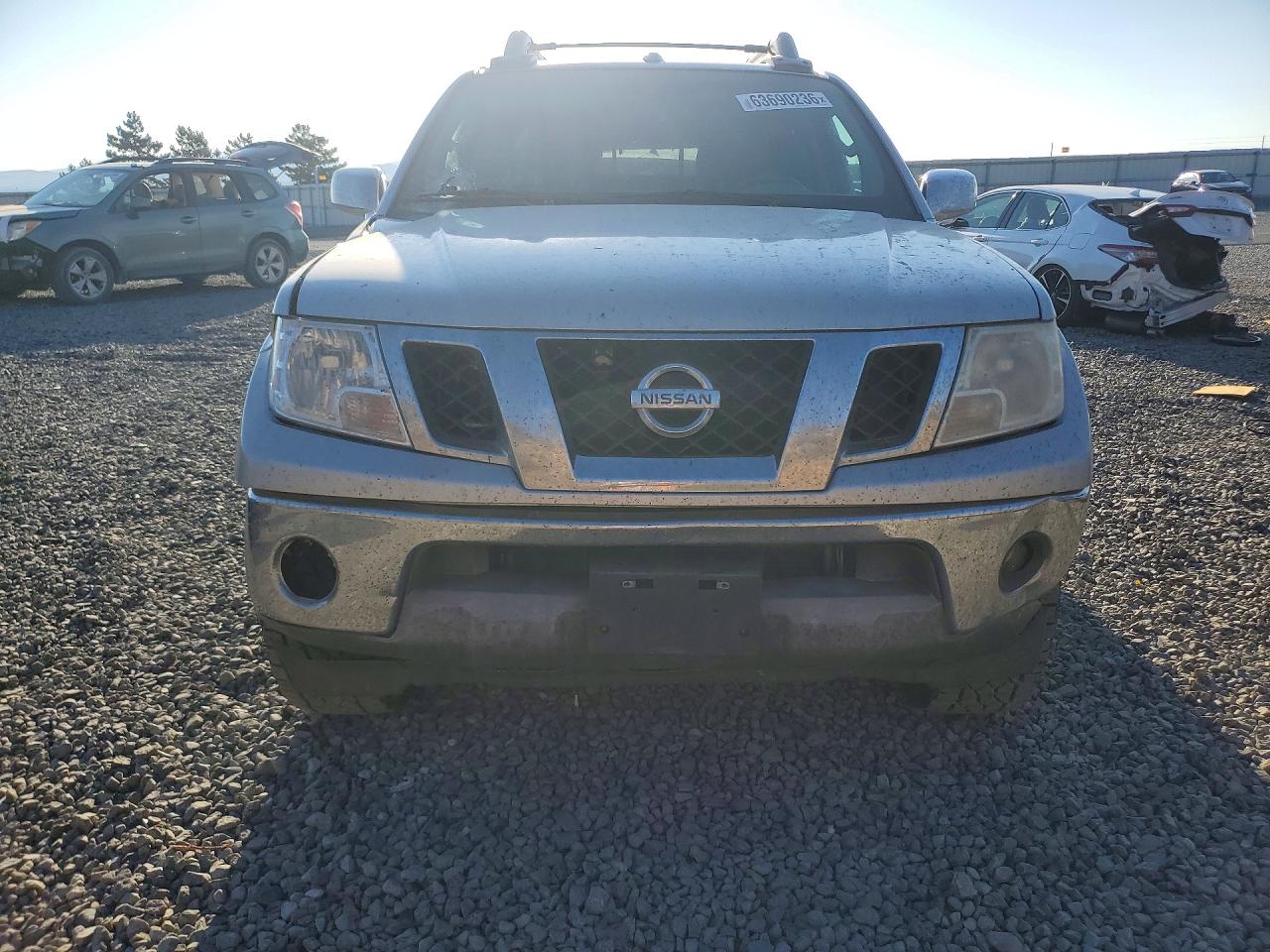 2010 Nissan Frontier Se V6 Silver vin: 1N6AD0FV2AC424322