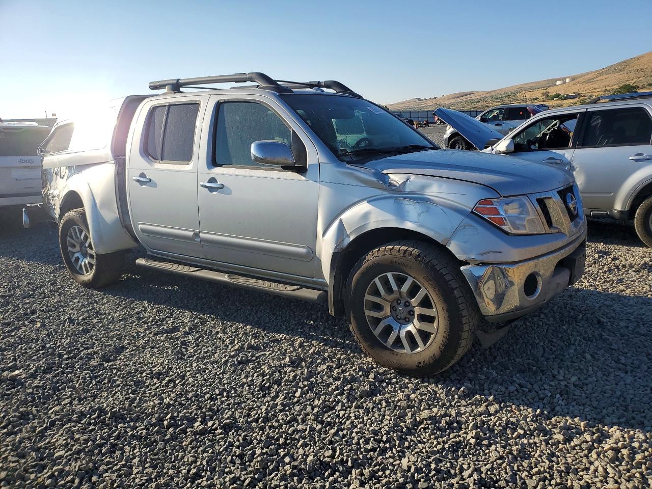 2010 Nissan Frontier Se V6 Silver vin: 1N6AD0FV2AC424322