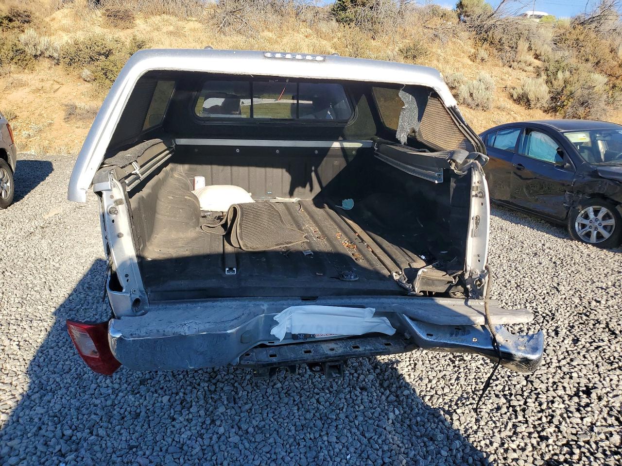 2010 Nissan Frontier Se V6 Silver vin: 1N6AD0FV2AC424322