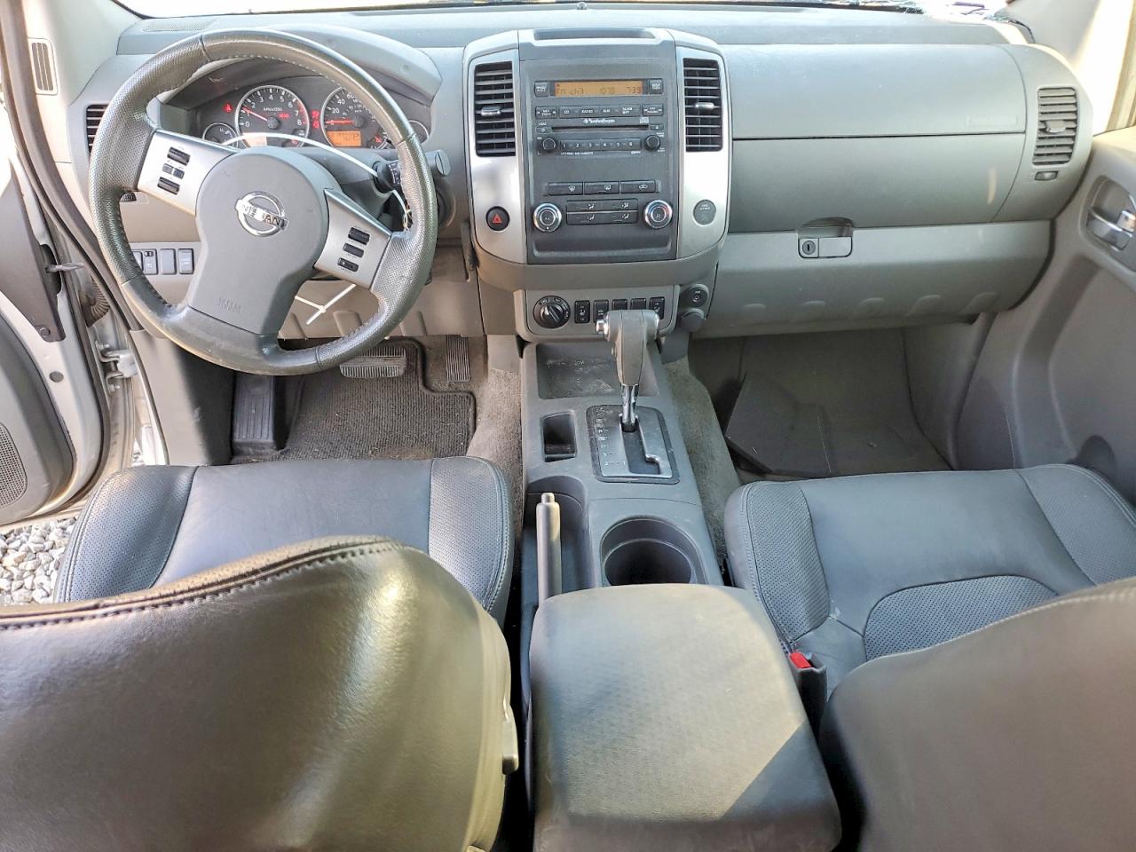 2010 Nissan Frontier Se V6 Silver vin: 1N6AD0FV2AC424322