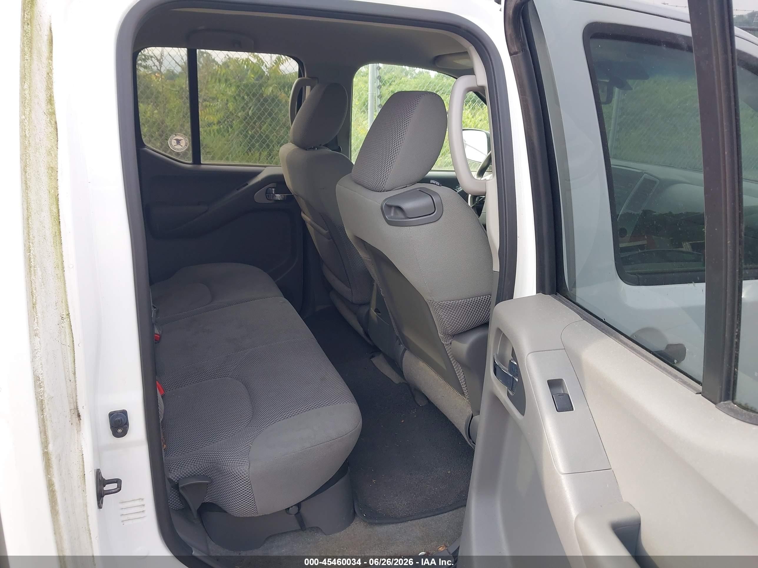 2012 Nissan Frontier Sv White vin: 1N6AD0FV2CC436330