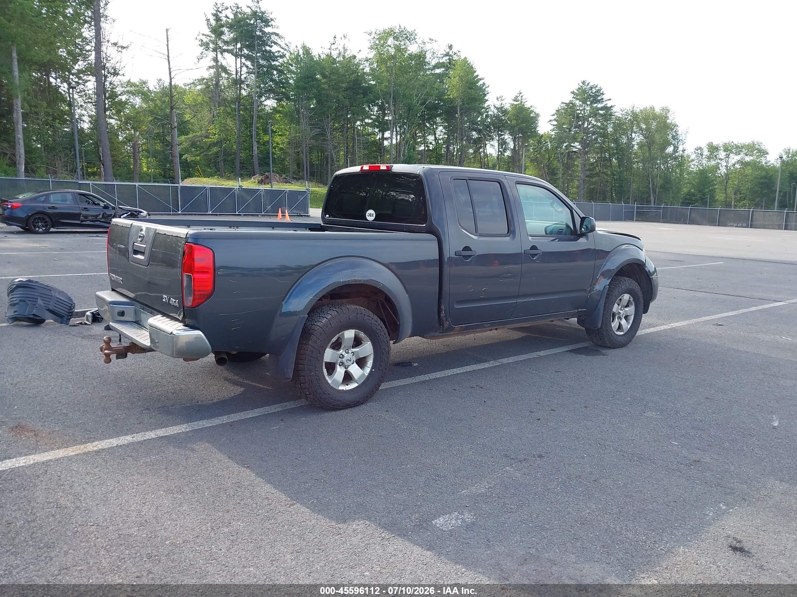 2012 Nissan Frontier Sv Gray vin: 1N6AD0FV2CC441933