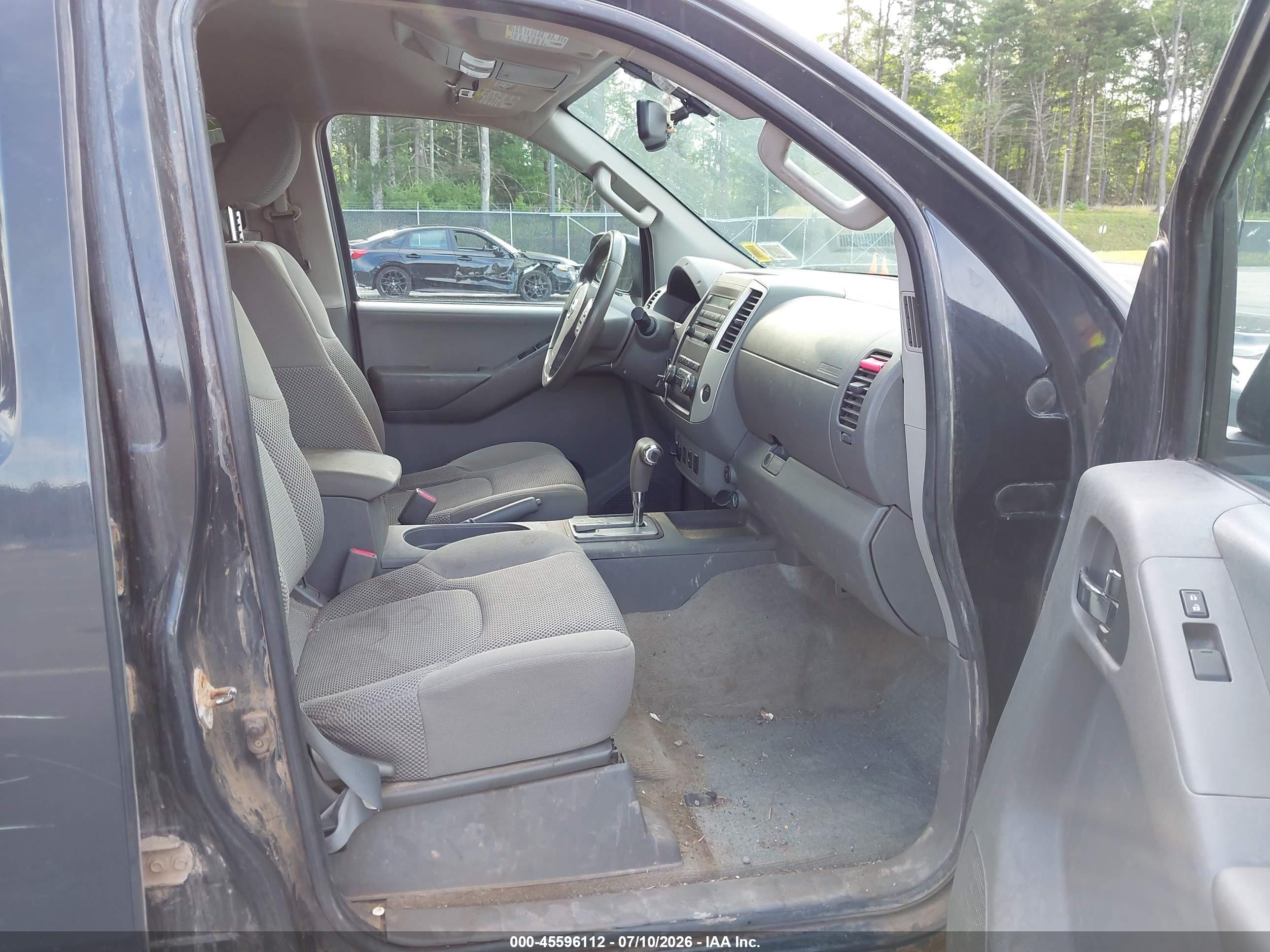 2012 Nissan Frontier Sv Gray vin: 1N6AD0FV2CC441933