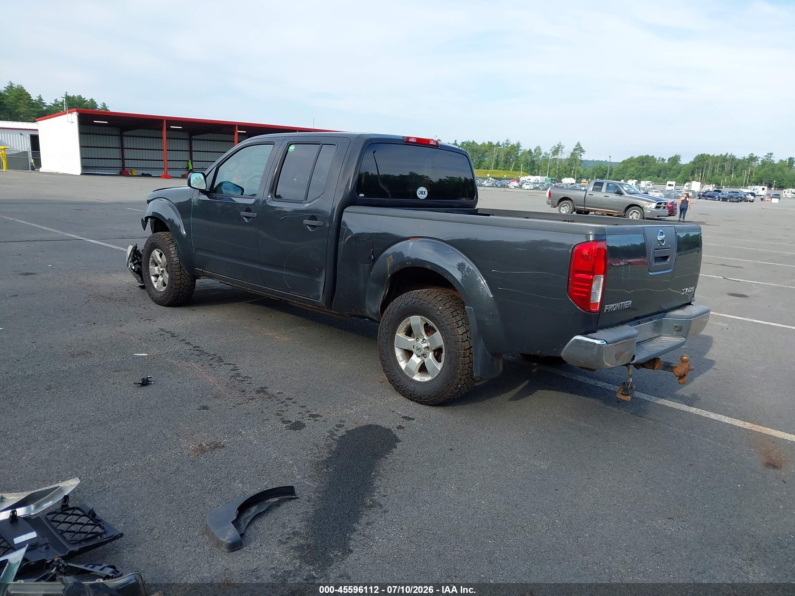 2012 Nissan Frontier Sv Gray vin: 1N6AD0FV2CC441933