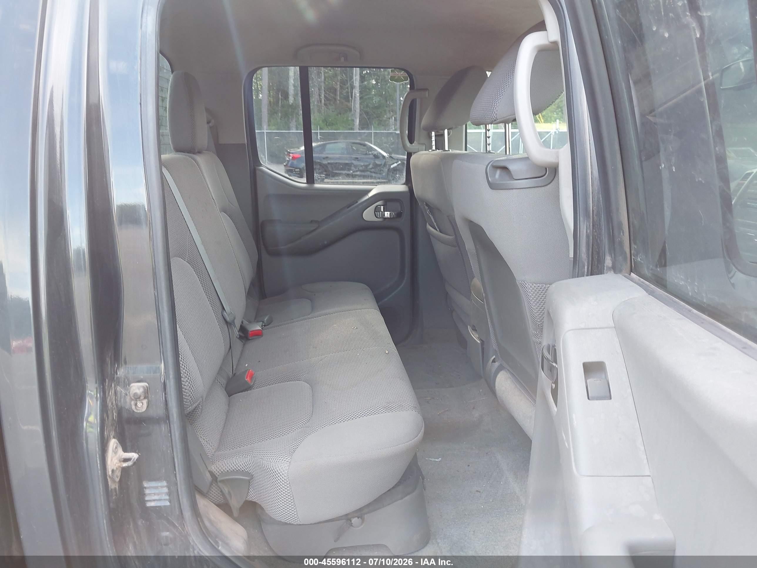 2012 Nissan Frontier Sv Gray vin: 1N6AD0FV2CC441933