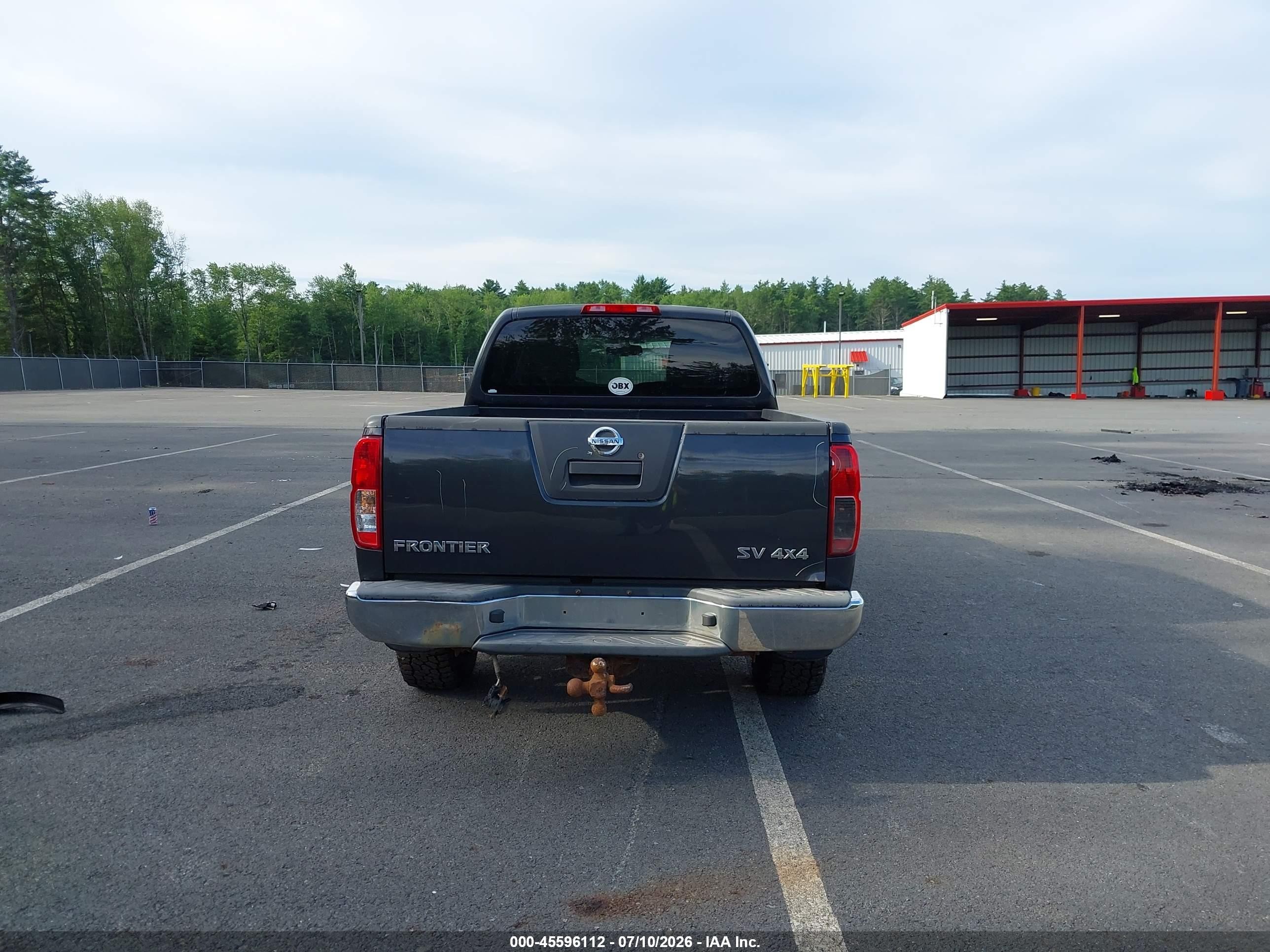 2012 Nissan Frontier Sv Gray vin: 1N6AD0FV2CC441933