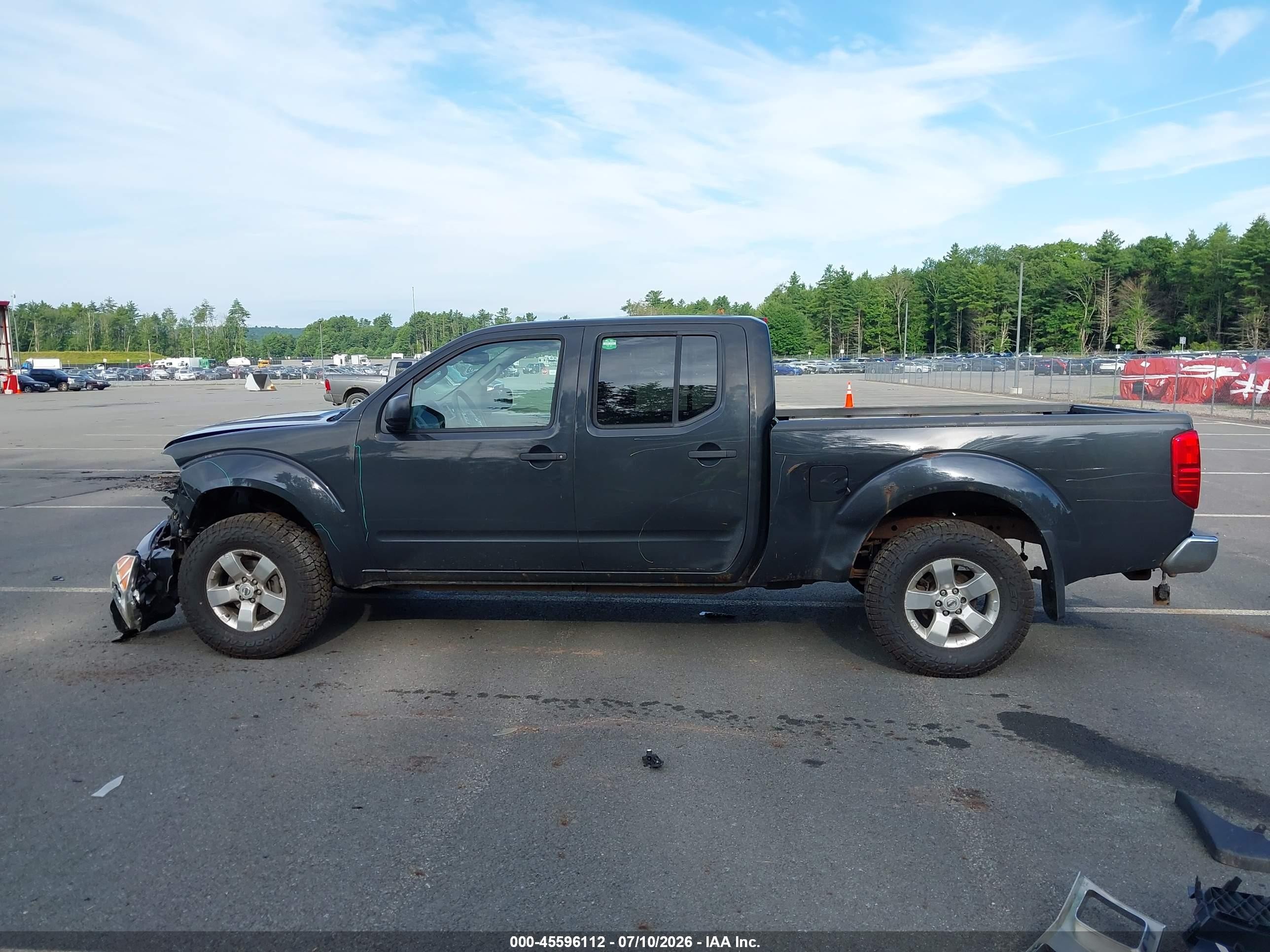2012 Nissan Frontier Sv Gray vin: 1N6AD0FV2CC441933