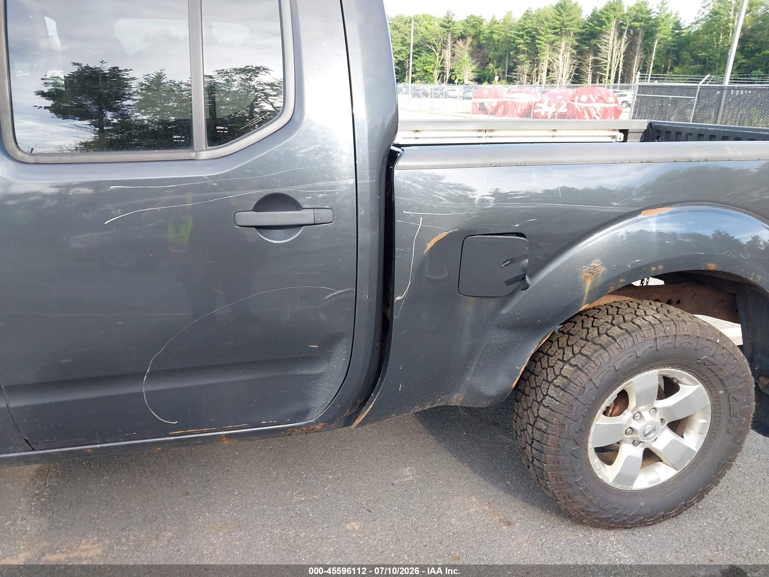 2012 Nissan Frontier Sv Gray vin: 1N6AD0FV2CC441933