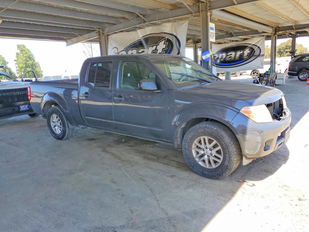 2014 Nissan Frontier Sv Gray vin: 1N6AD0FV2EN765536