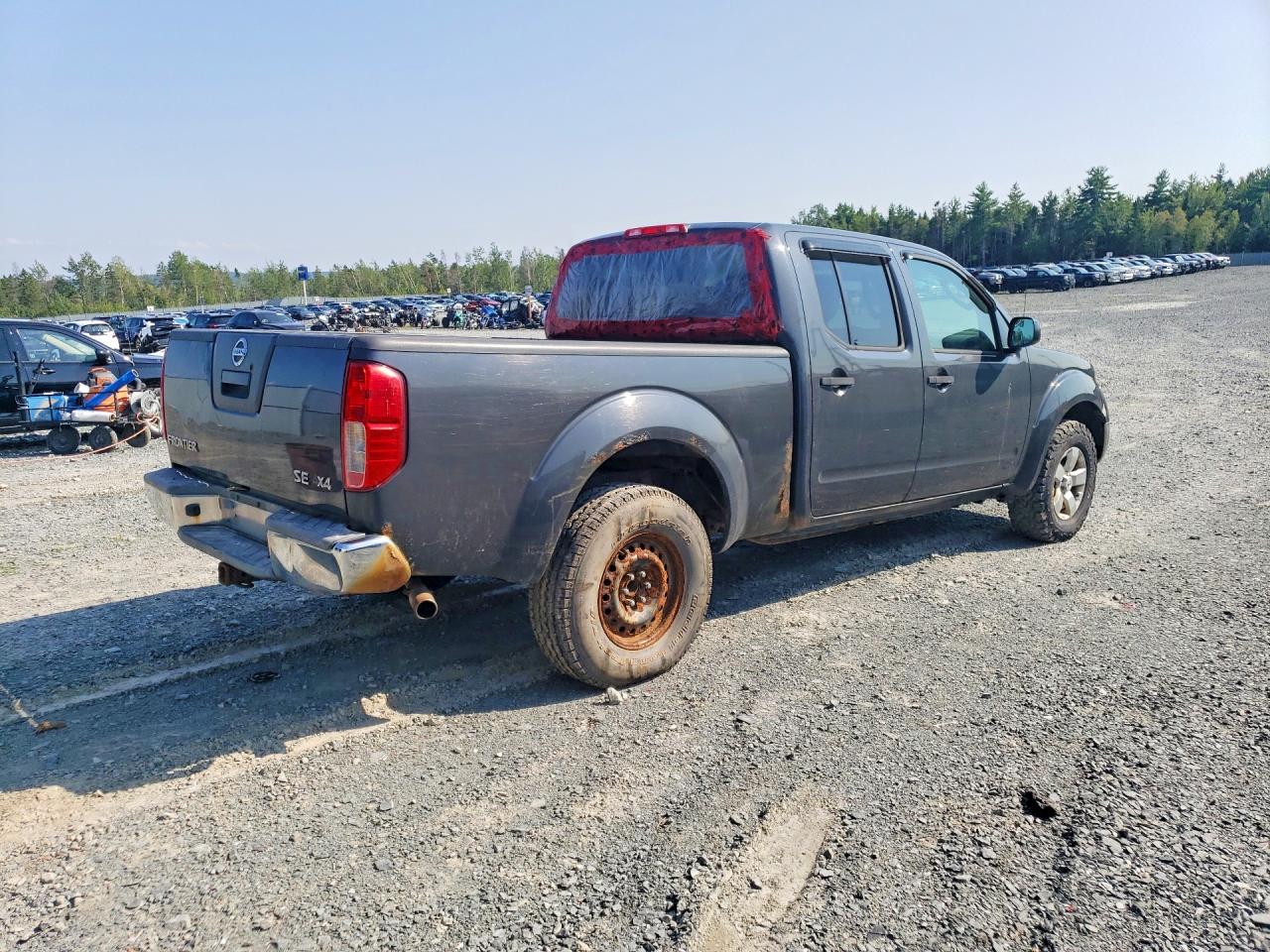 2010 Nissan Frontier Crew Cab Se Угольный vin: 1N6AD0FV3AC403902