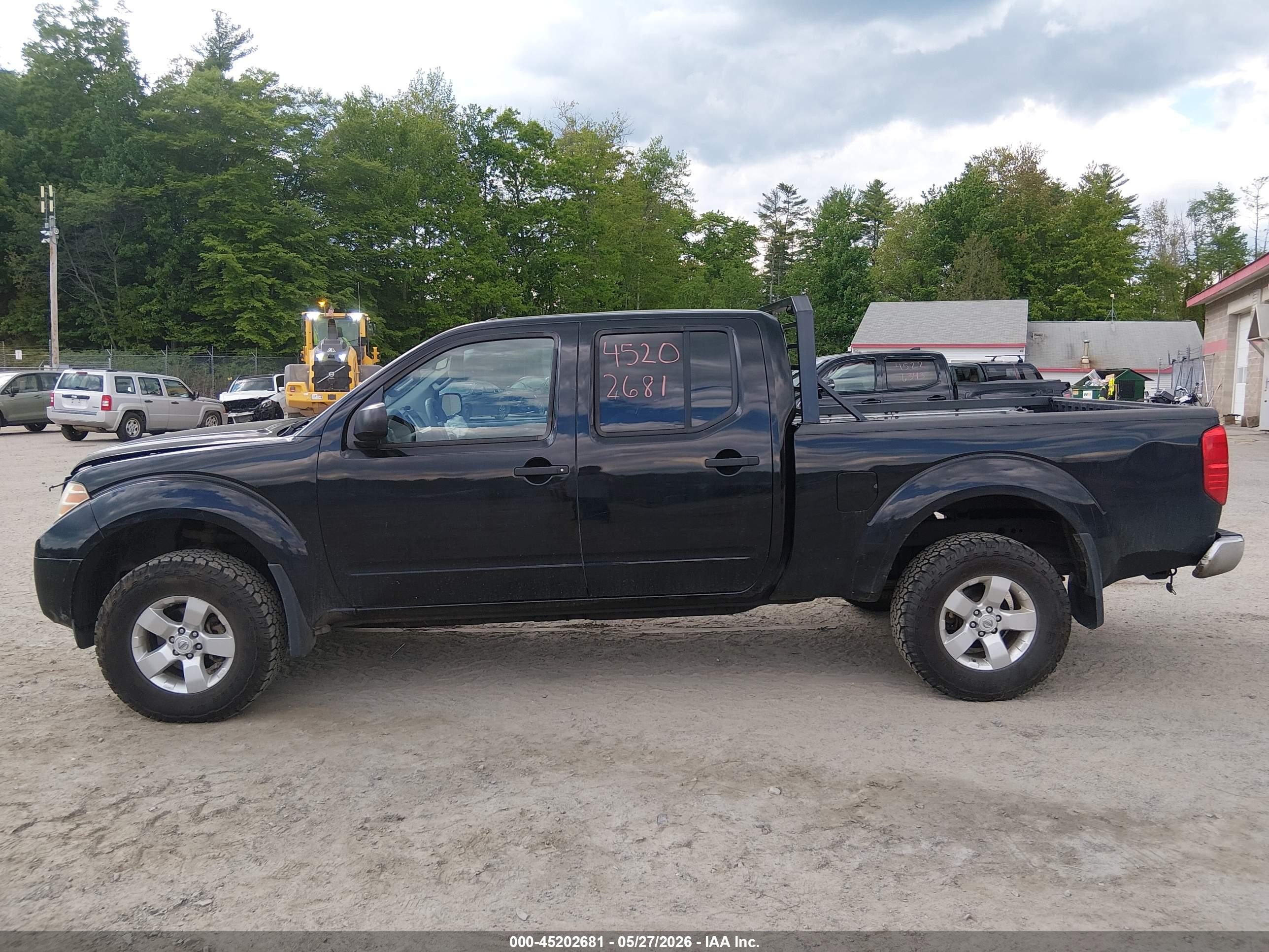 2012 Nissan Frontier Sv Black vin: 1N6AD0FV3CC414465