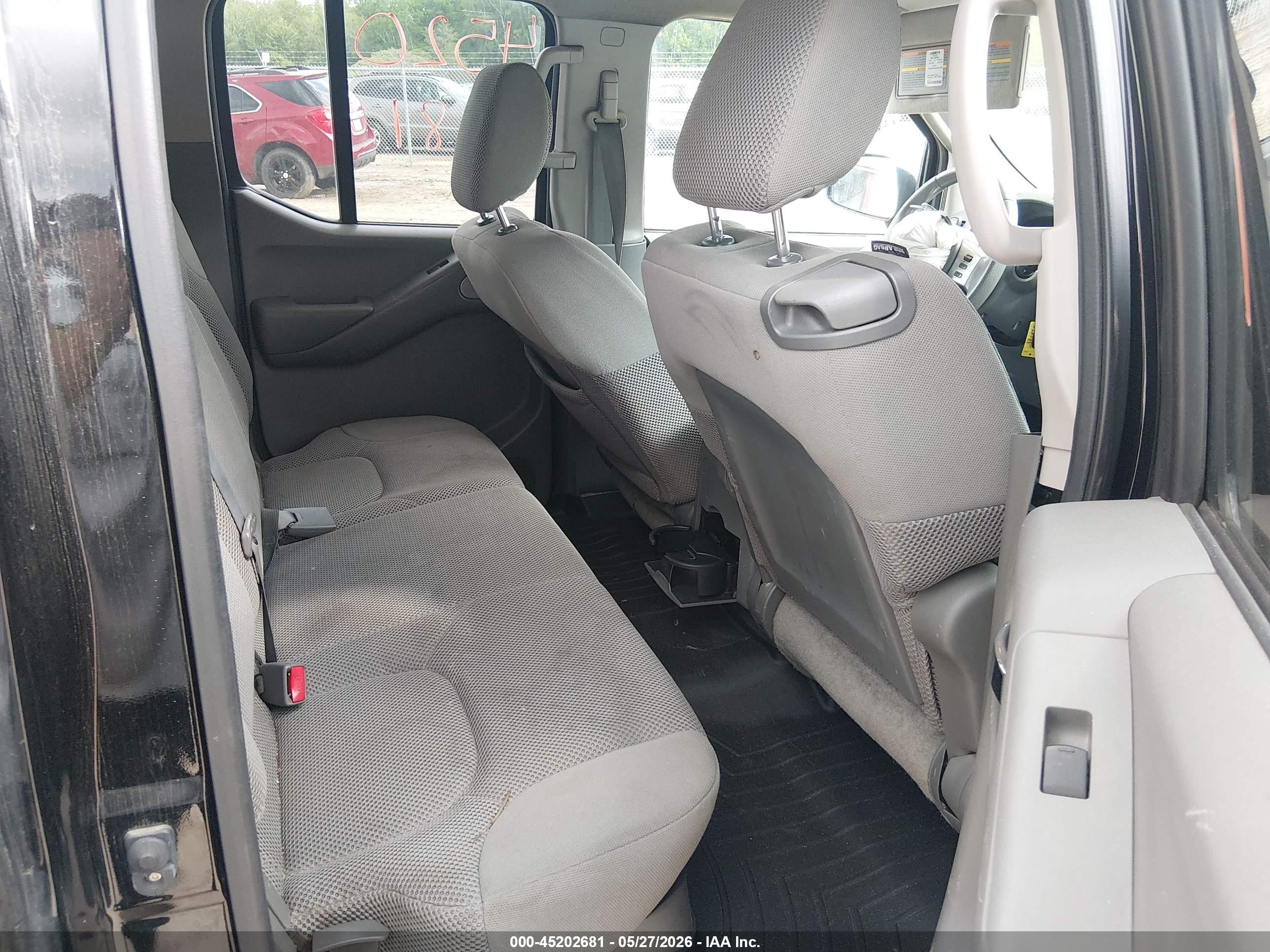 2012 Nissan Frontier Sv Black vin: 1N6AD0FV3CC414465