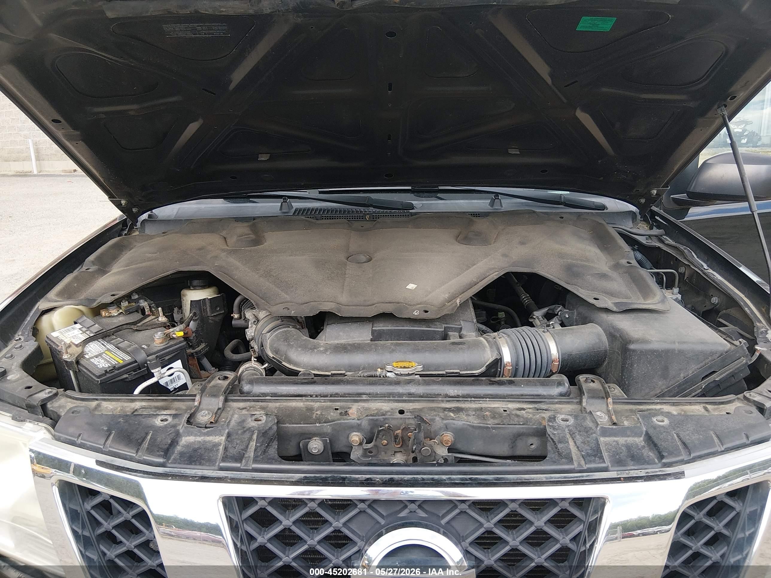 2012 Nissan Frontier Sv Black vin: 1N6AD0FV3CC414465