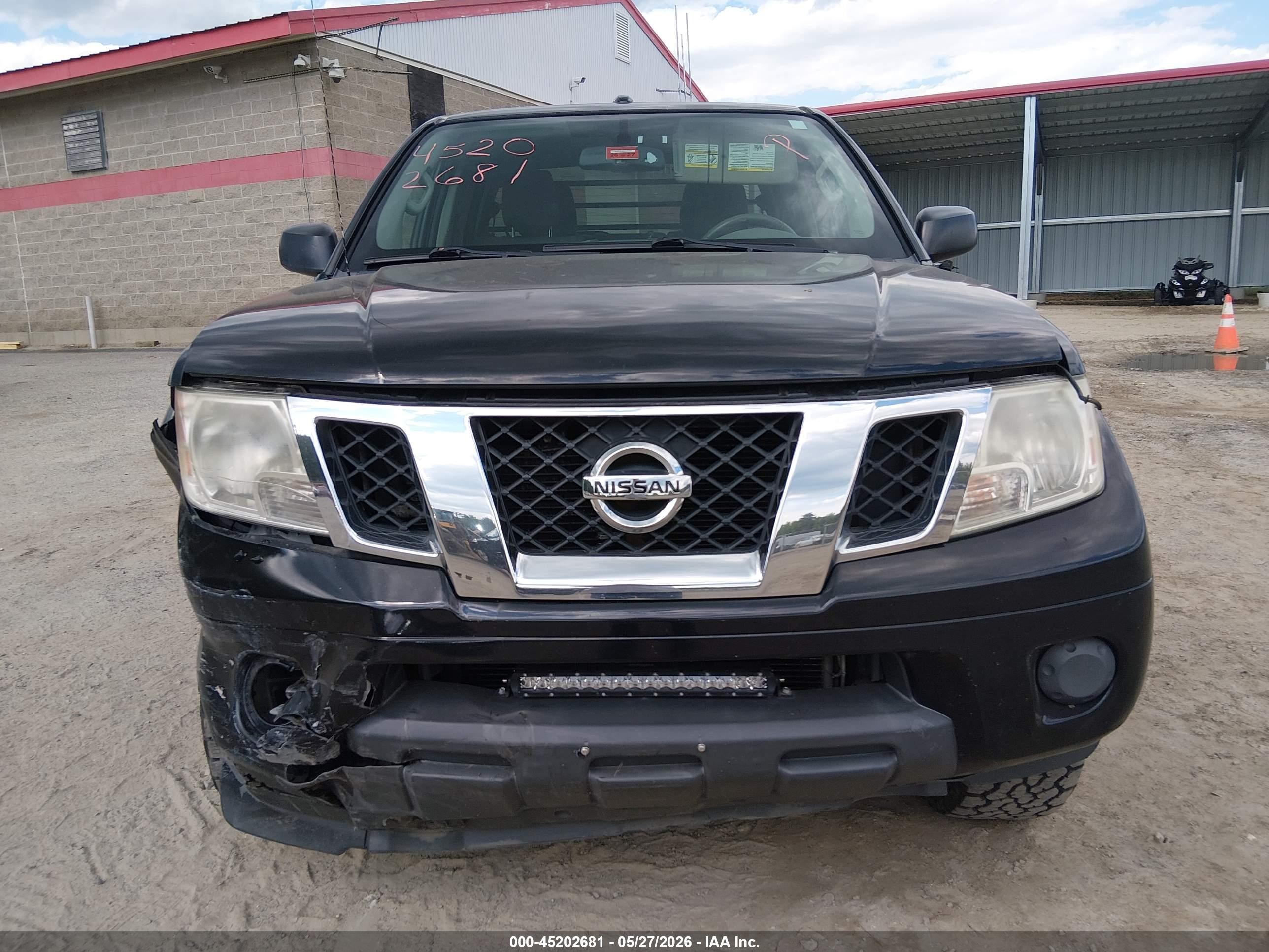 2012 Nissan Frontier Sv Black vin: 1N6AD0FV3CC414465