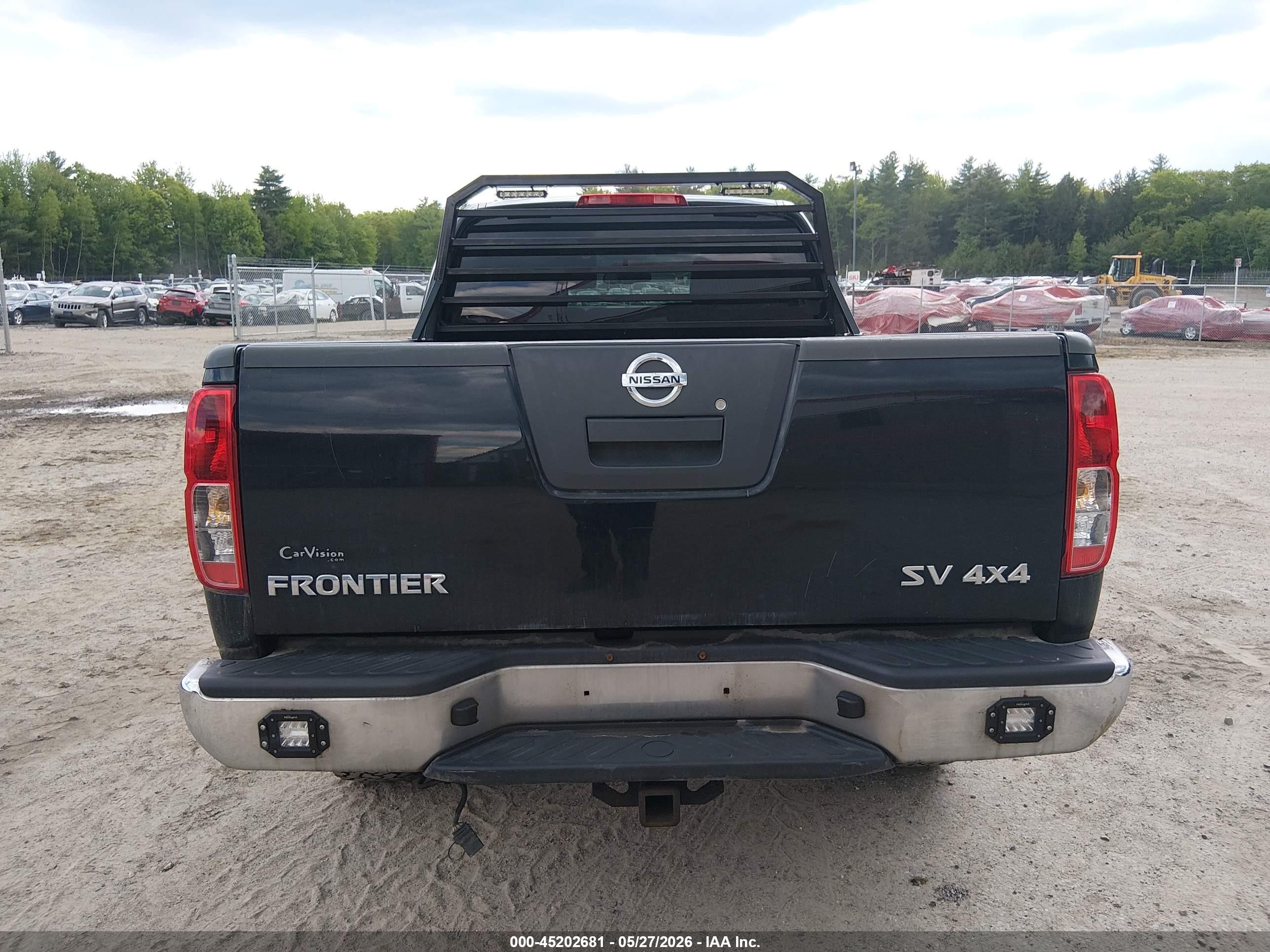 2012 Nissan Frontier Sv Black vin: 1N6AD0FV3CC414465
