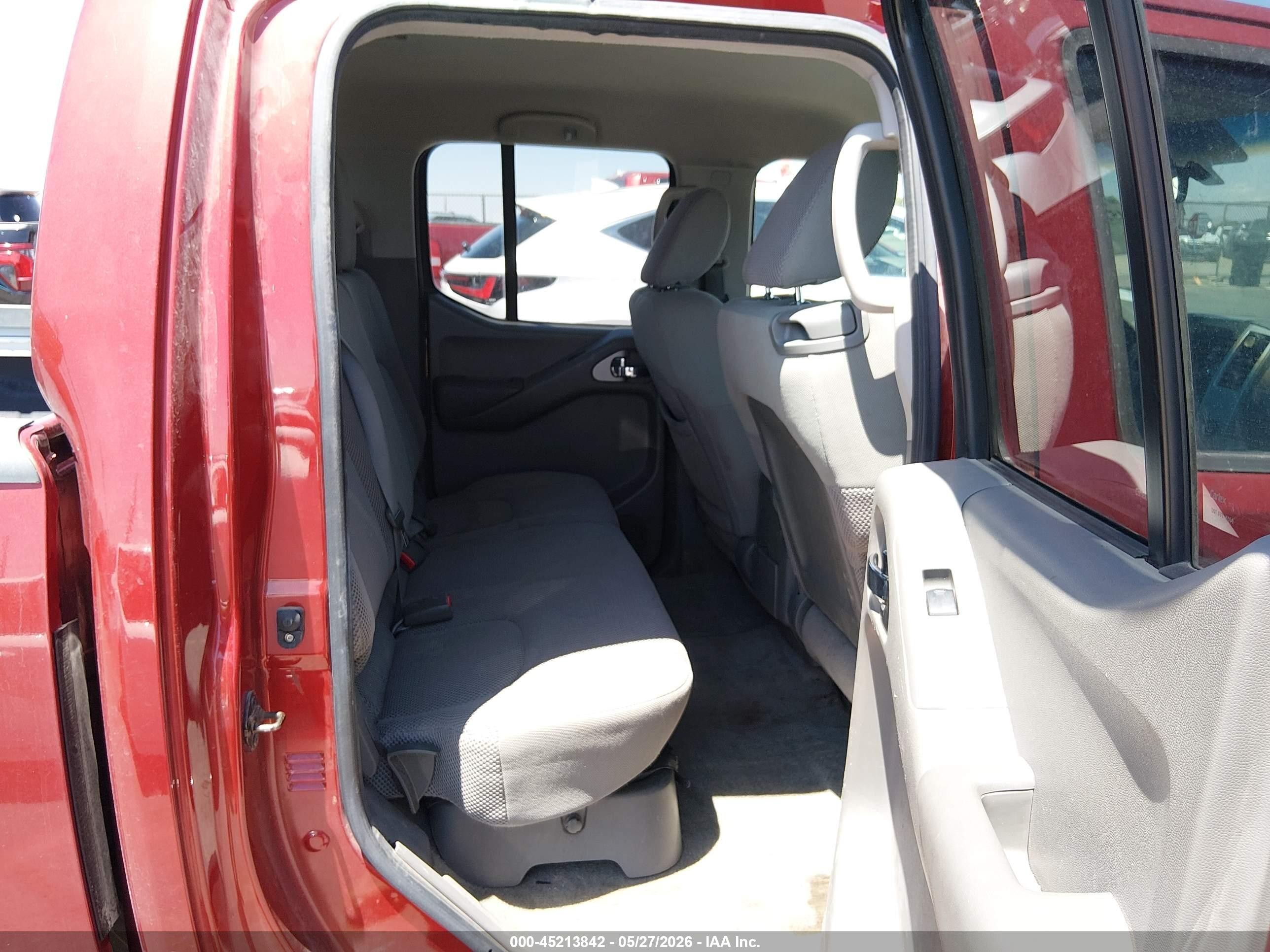 2014 Nissan Frontier Sv Red vin: 1N6AD0FV3EN711128