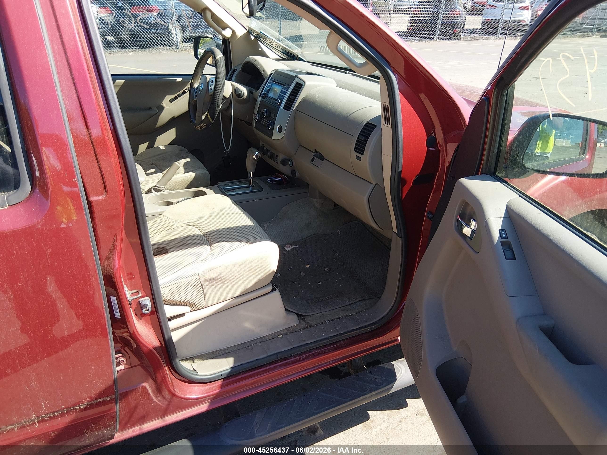 2014 Nissan Frontier Sv Темно-бордовый vin: 1N6AD0FV3EN750964