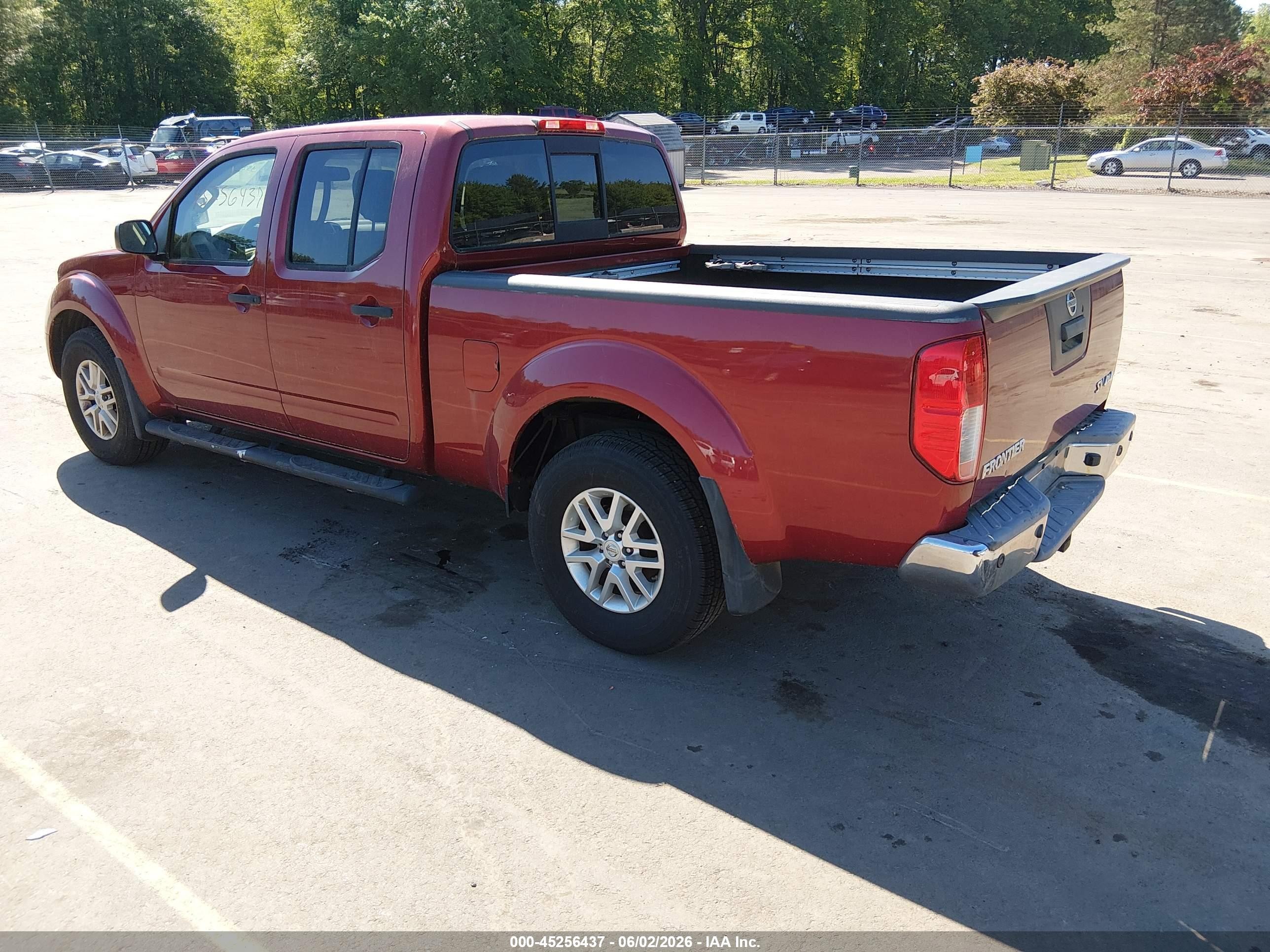 2014 Nissan Frontier Sv Темно-бордовый vin: 1N6AD0FV3EN750964