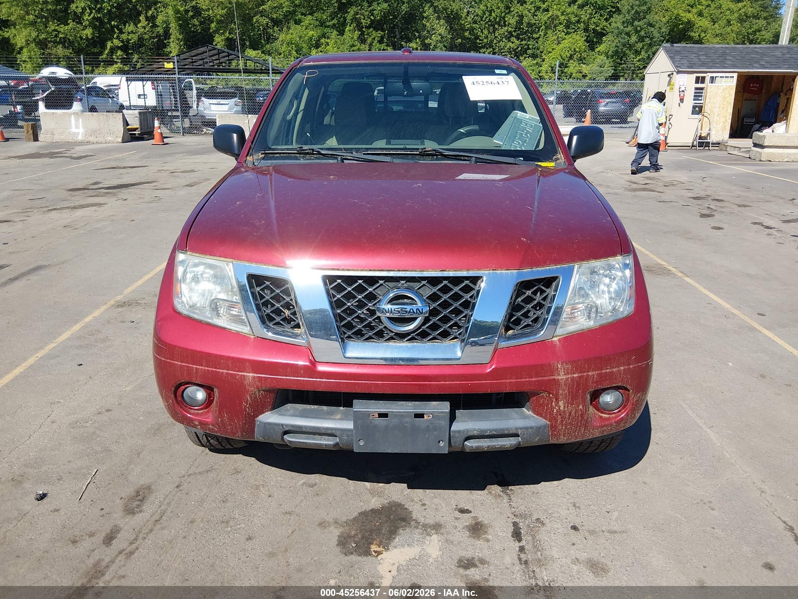 2014 Nissan Frontier Sv Темно-бордовый vin: 1N6AD0FV3EN750964