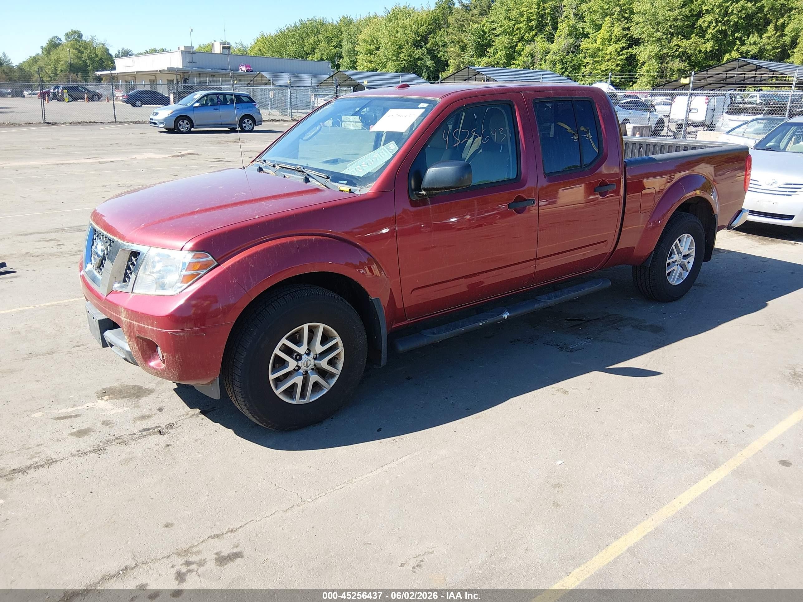 2014 Nissan Frontier Sv Темно-бордовый vin: 1N6AD0FV3EN750964