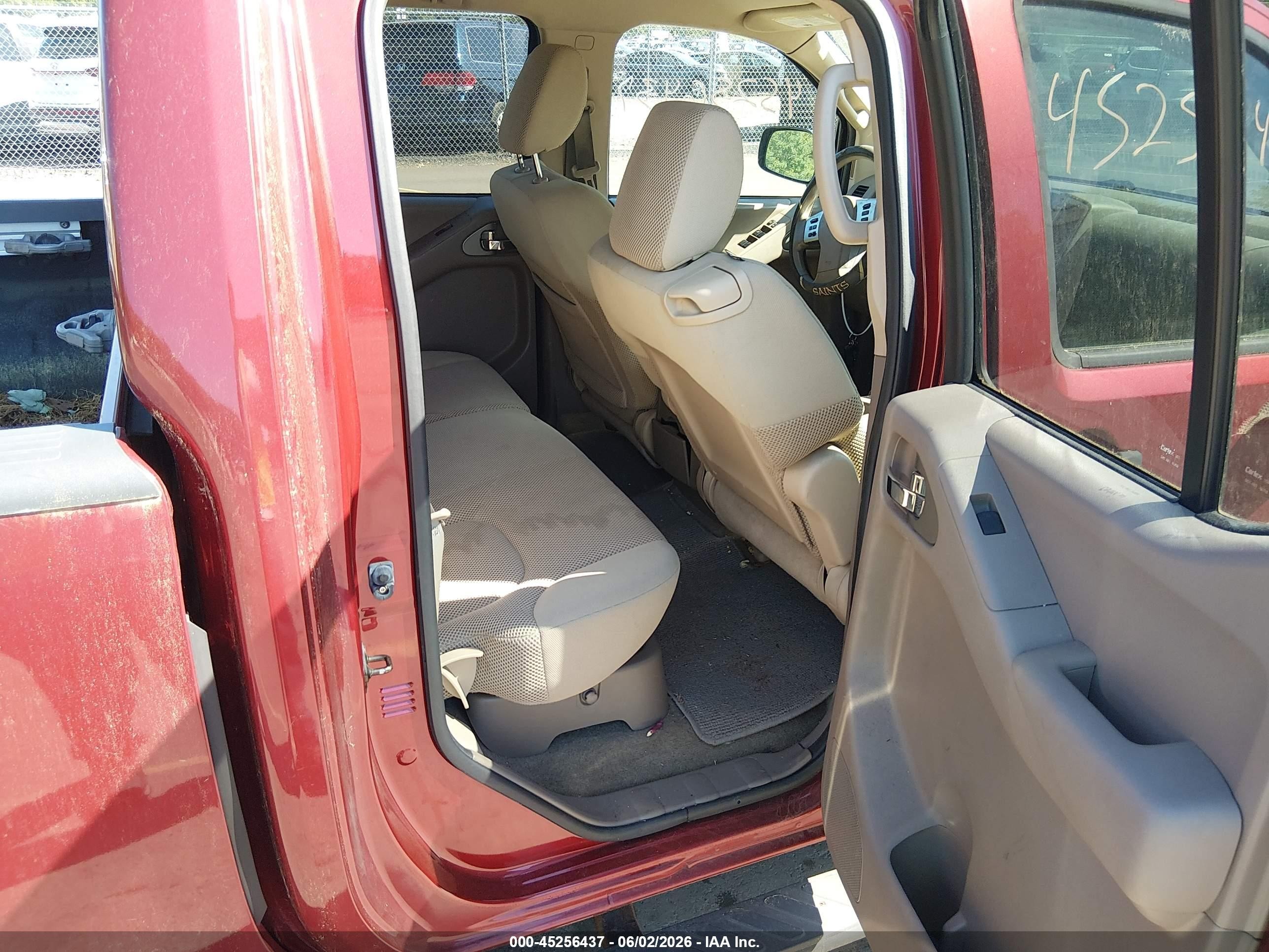 2014 Nissan Frontier Sv Темно-бордовый vin: 1N6AD0FV3EN750964