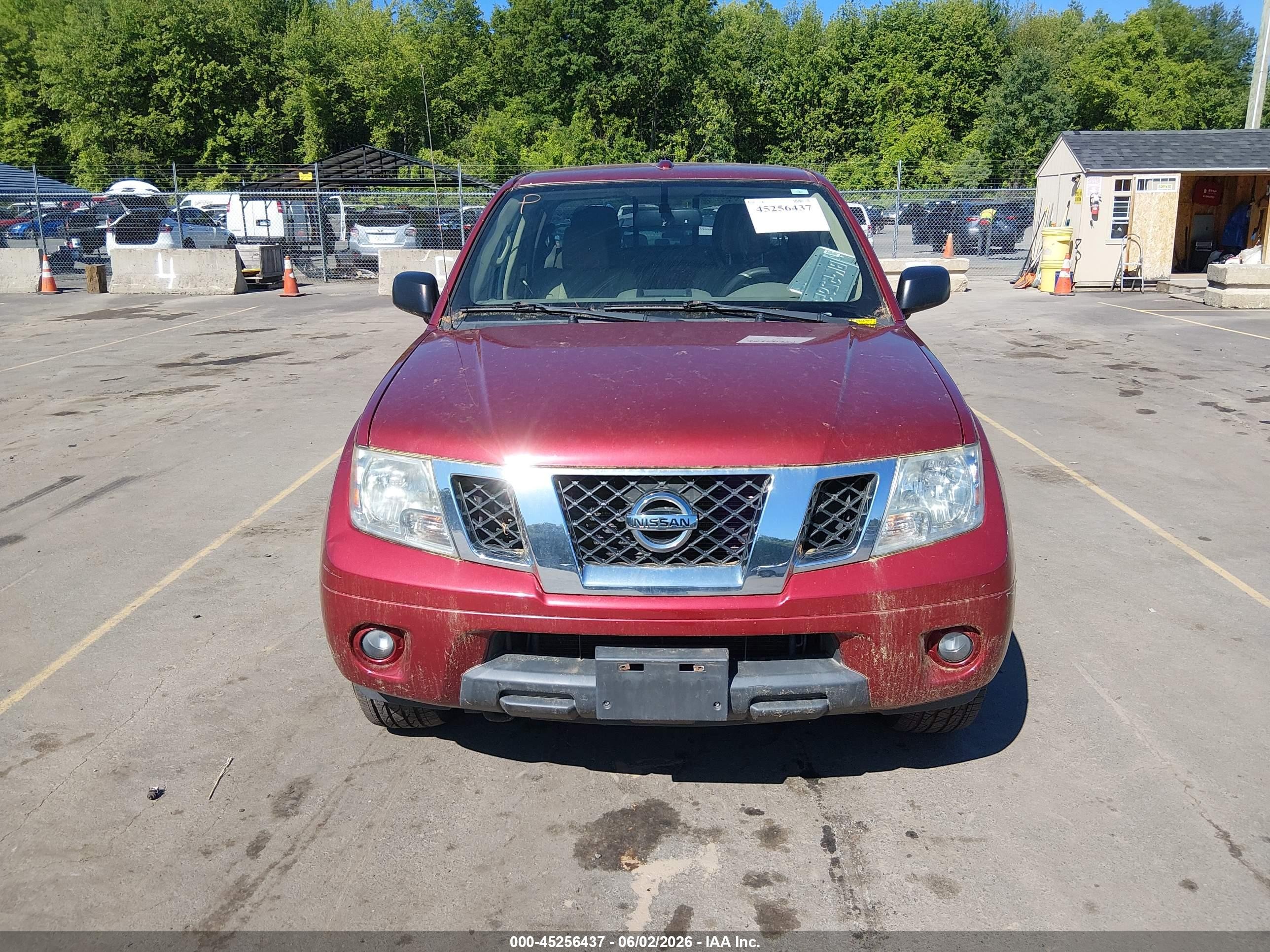 2014 Nissan Frontier Sv Темно-бордовый vin: 1N6AD0FV3EN750964