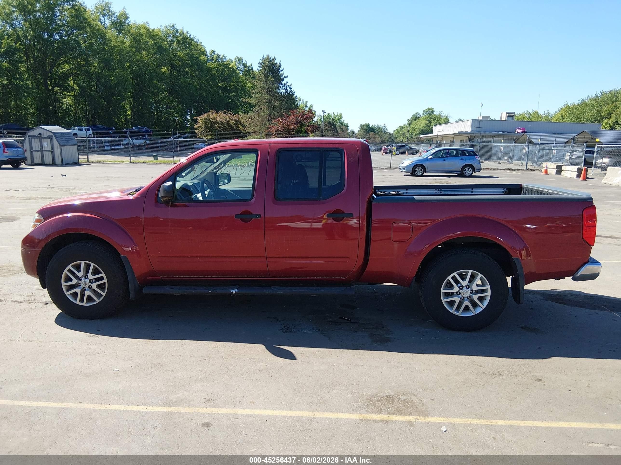 2014 Nissan Frontier Sv Темно-бордовый vin: 1N6AD0FV3EN750964