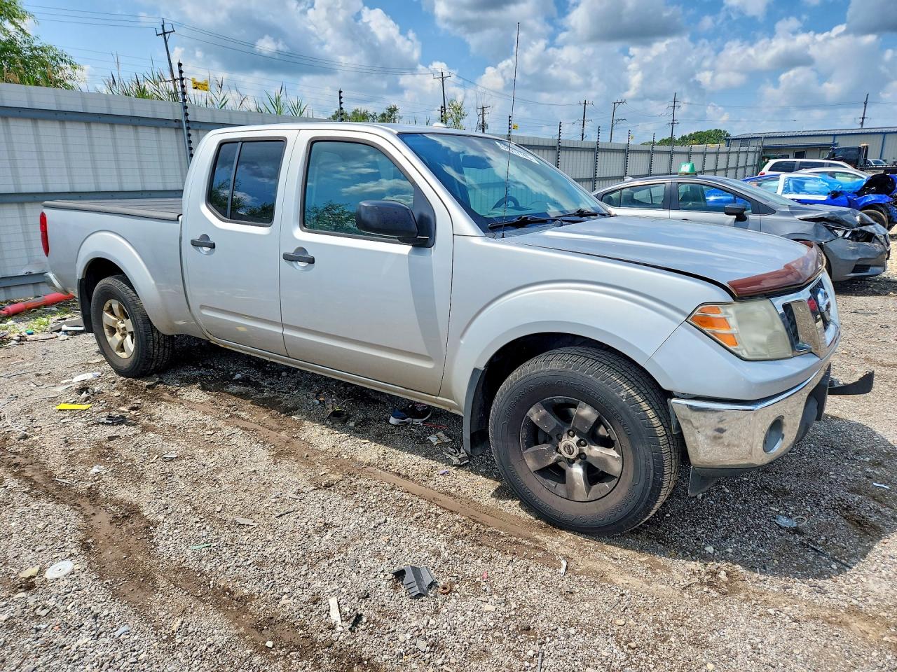 2011 Nissan Frontier Sv V6 Silver vin: 1N6AD0FV4BC438076