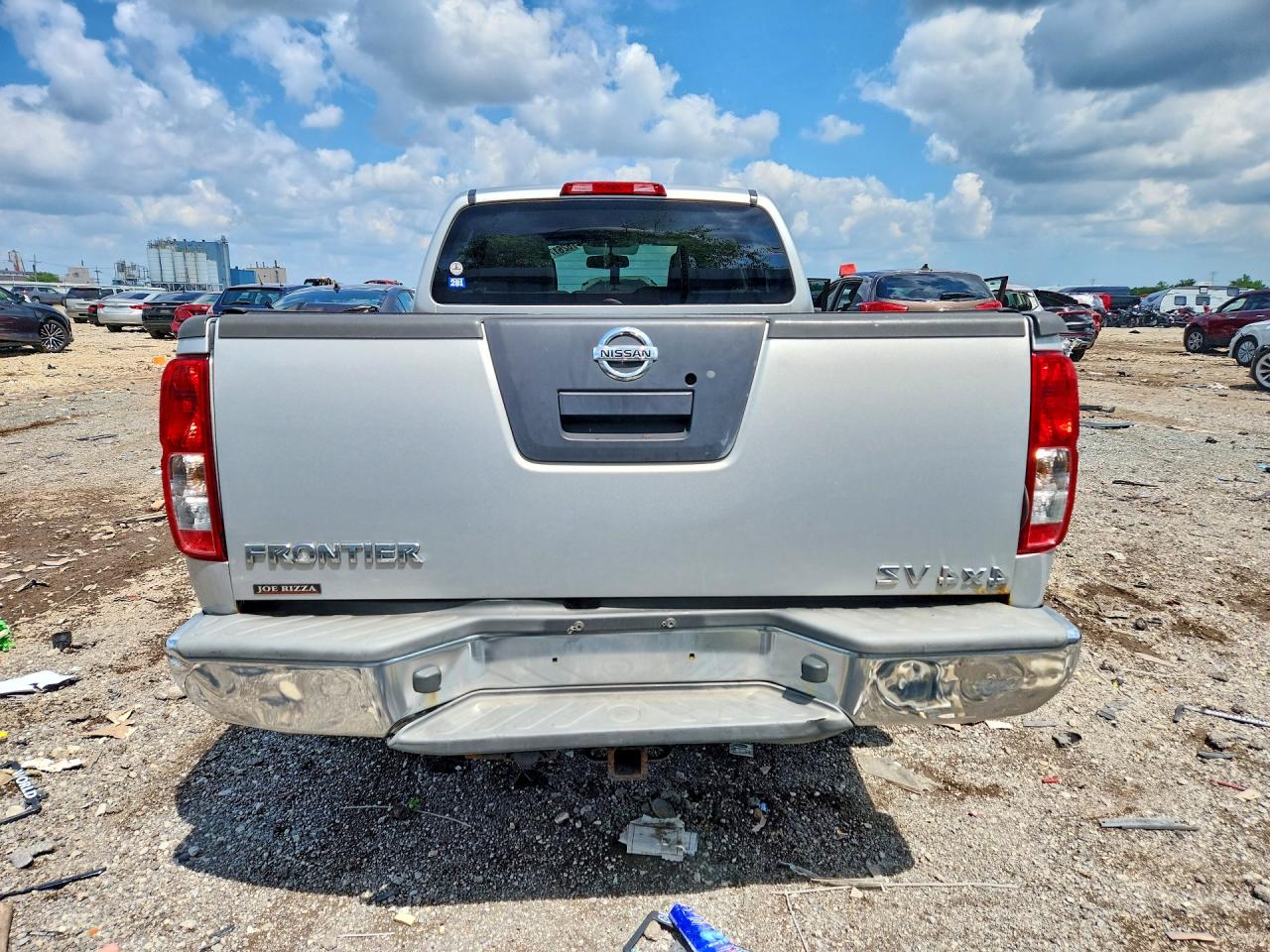 2011 Nissan Frontier Sv V6 Silver vin: 1N6AD0FV4BC438076