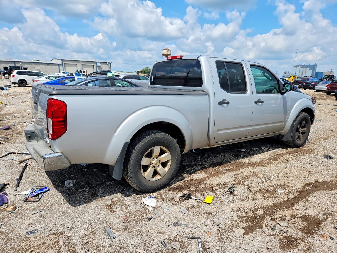 2011 Nissan Frontier Sv V6 Silver vin: 1N6AD0FV4BC438076