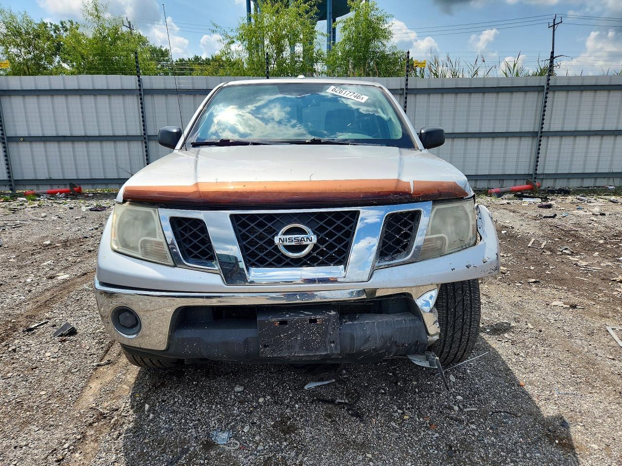 2011 Nissan Frontier Sv V6 Silver vin: 1N6AD0FV4BC438076