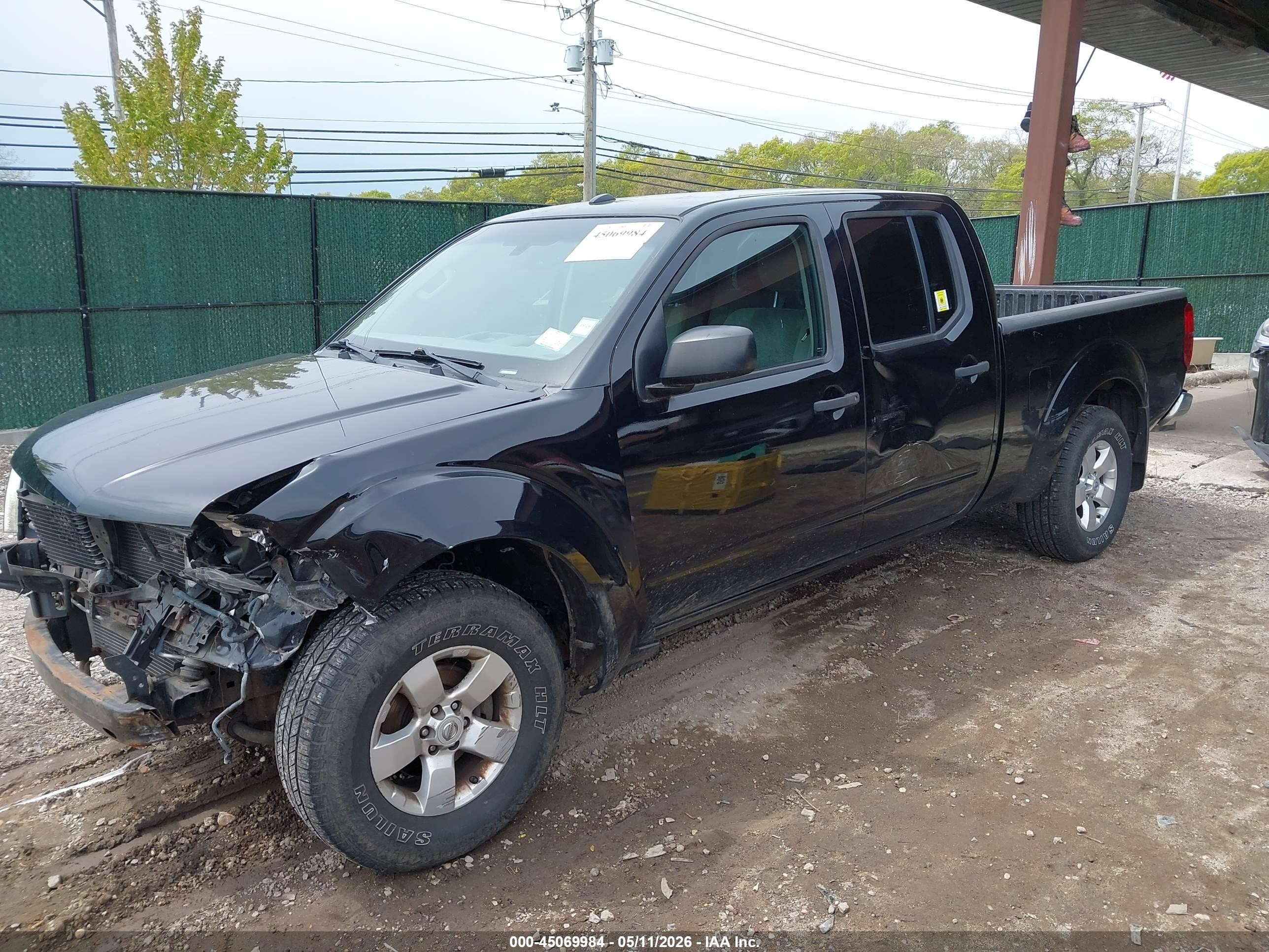 2012 Nissan Frontier Sv Black vin: 1N6AD0FV4CC420985