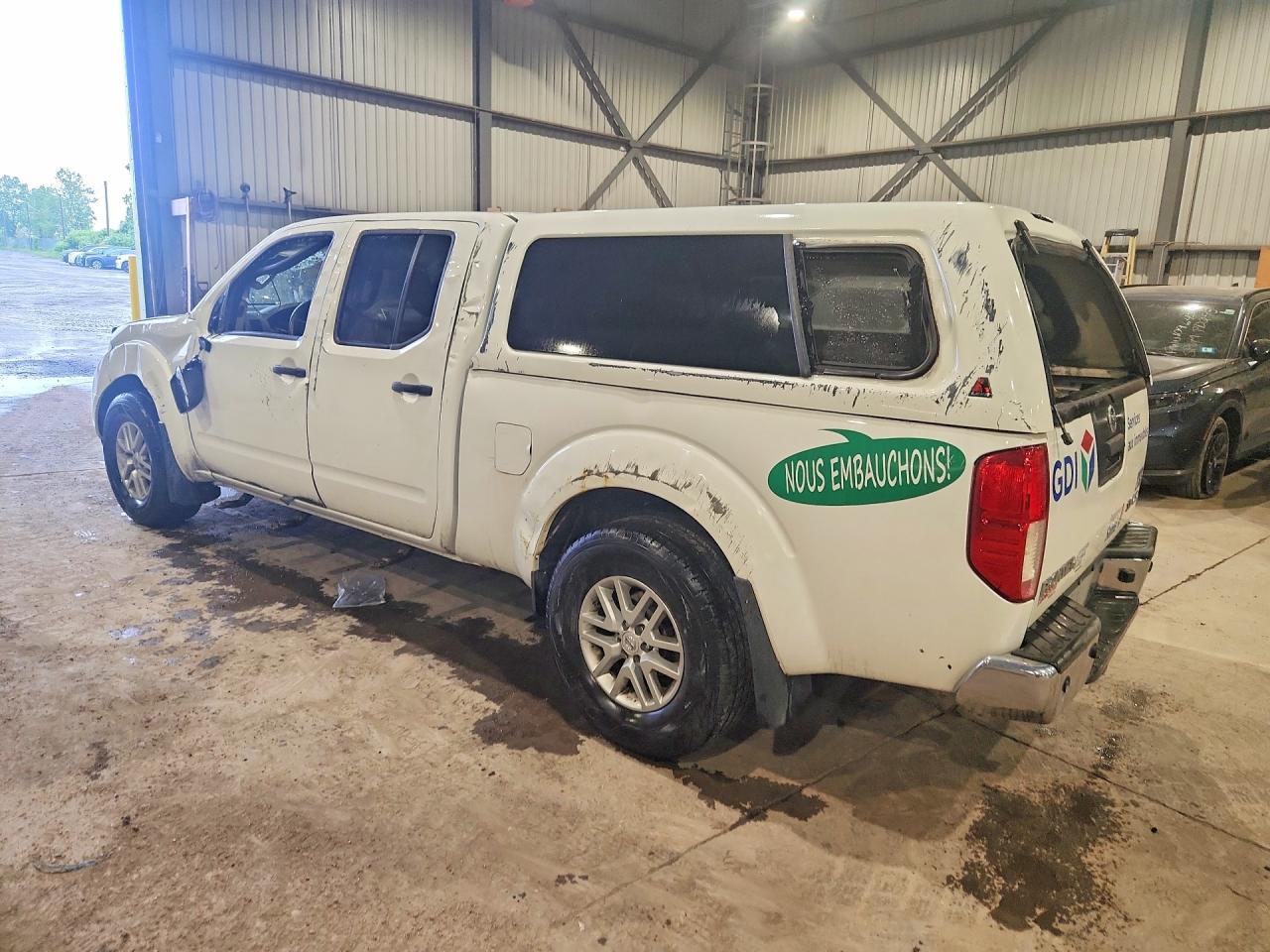 2015 Nissan Frontier Sv White vin: 1N6AD0FV5FN720771