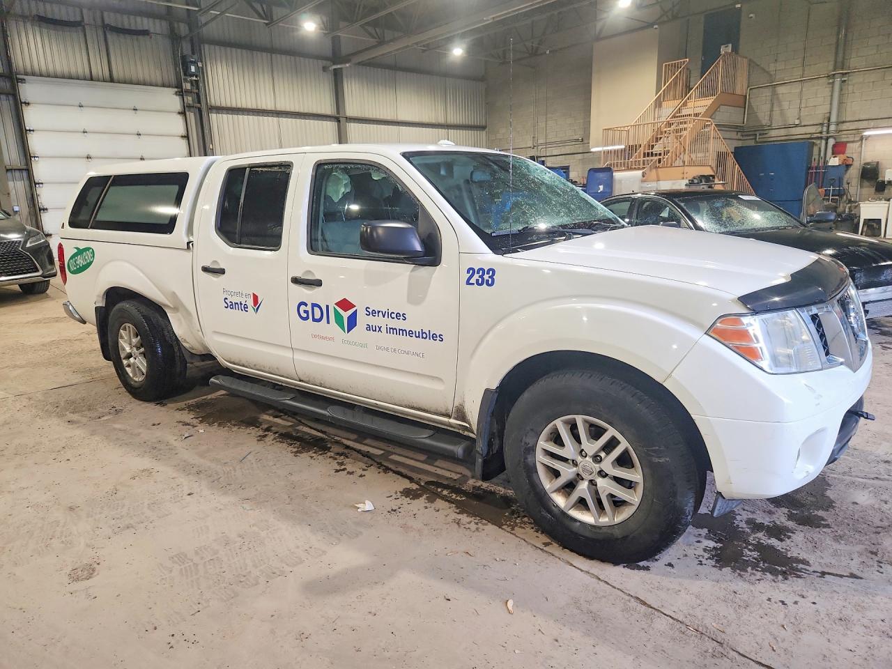 2015 Nissan Frontier Sv White vin: 1N6AD0FV5FN720771