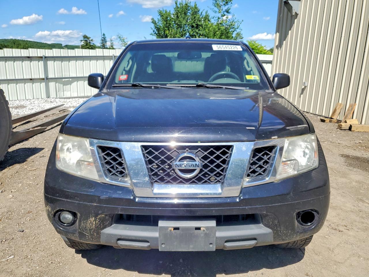 2012 Nissan Frontier Sv V6 Black vin: 1N6AD0FV6CC417621