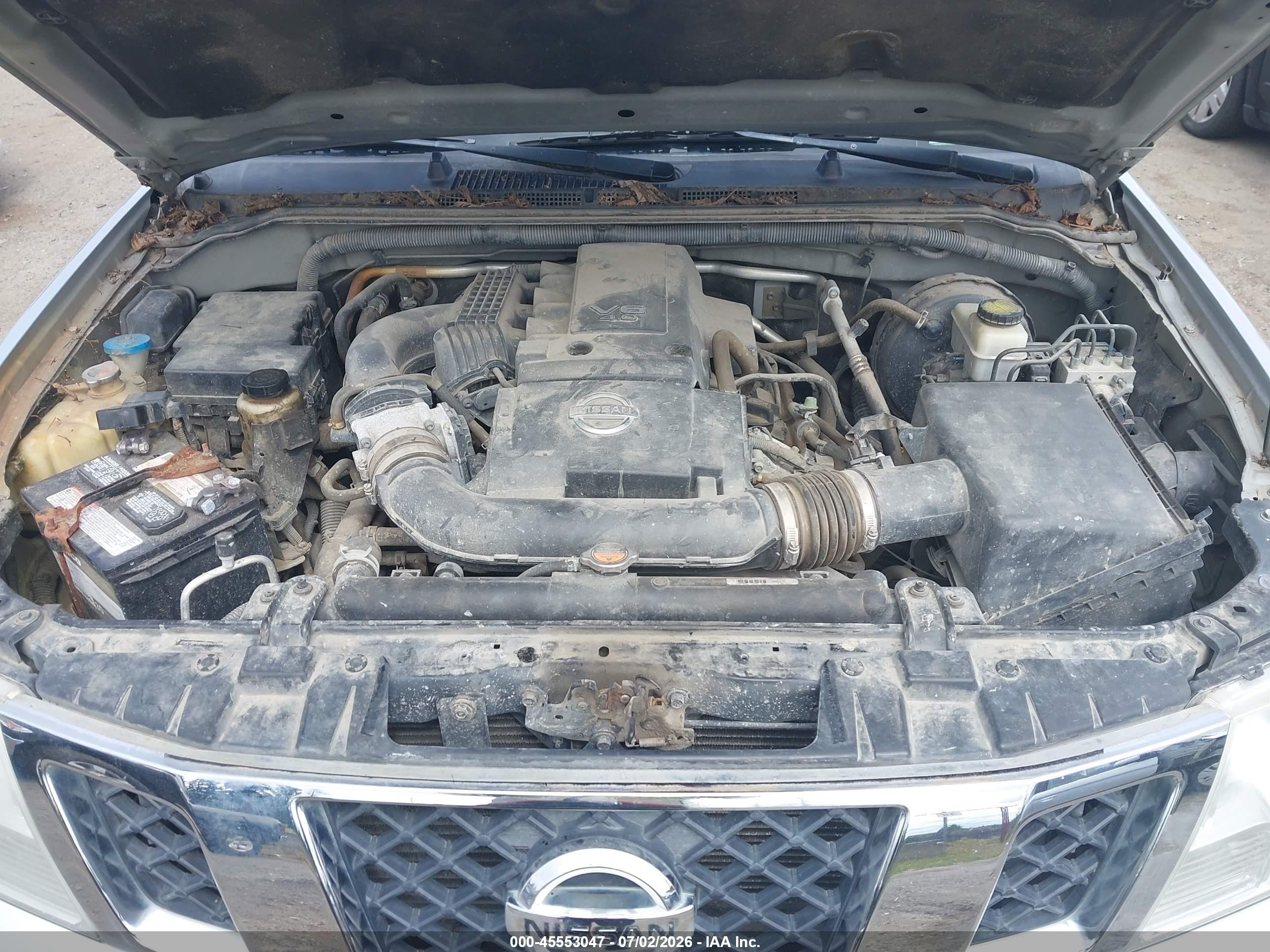 2012 Nissan Frontier Sv Silver vin: 1N6AD0FV6CC435164