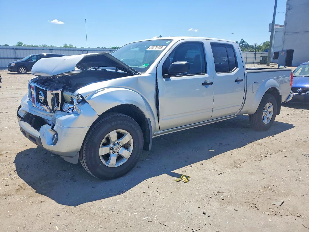 2012 Nissan Frontier Sv V6 Silver vin: 1N6AD0FV6CC435343