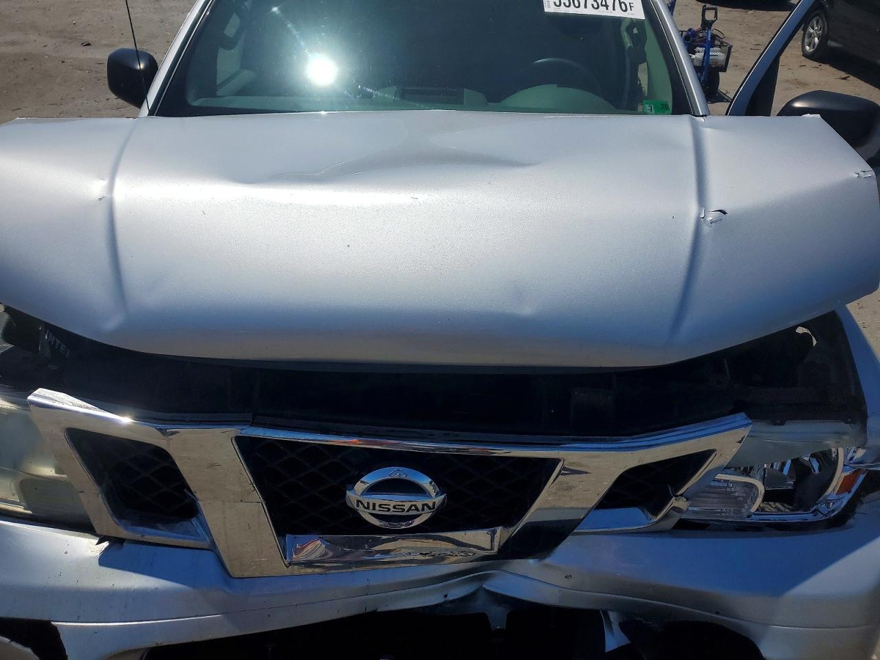 2012 Nissan Frontier Sv V6 Серебряный vin: 1N6AD0FV6CC435343