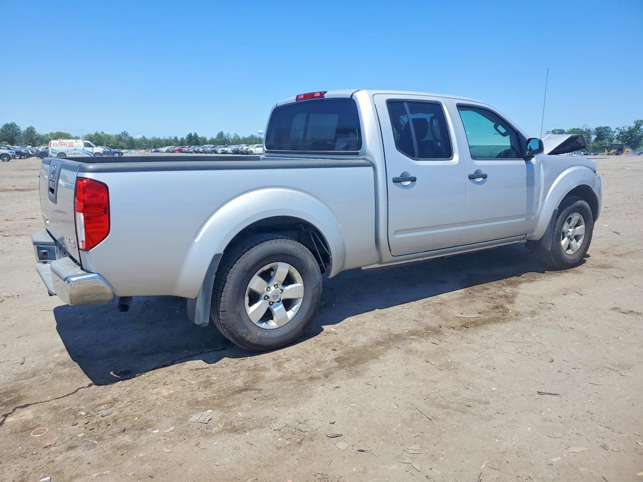 2012 Nissan Frontier Sv V6 Серебряный vin: 1N6AD0FV6CC435343