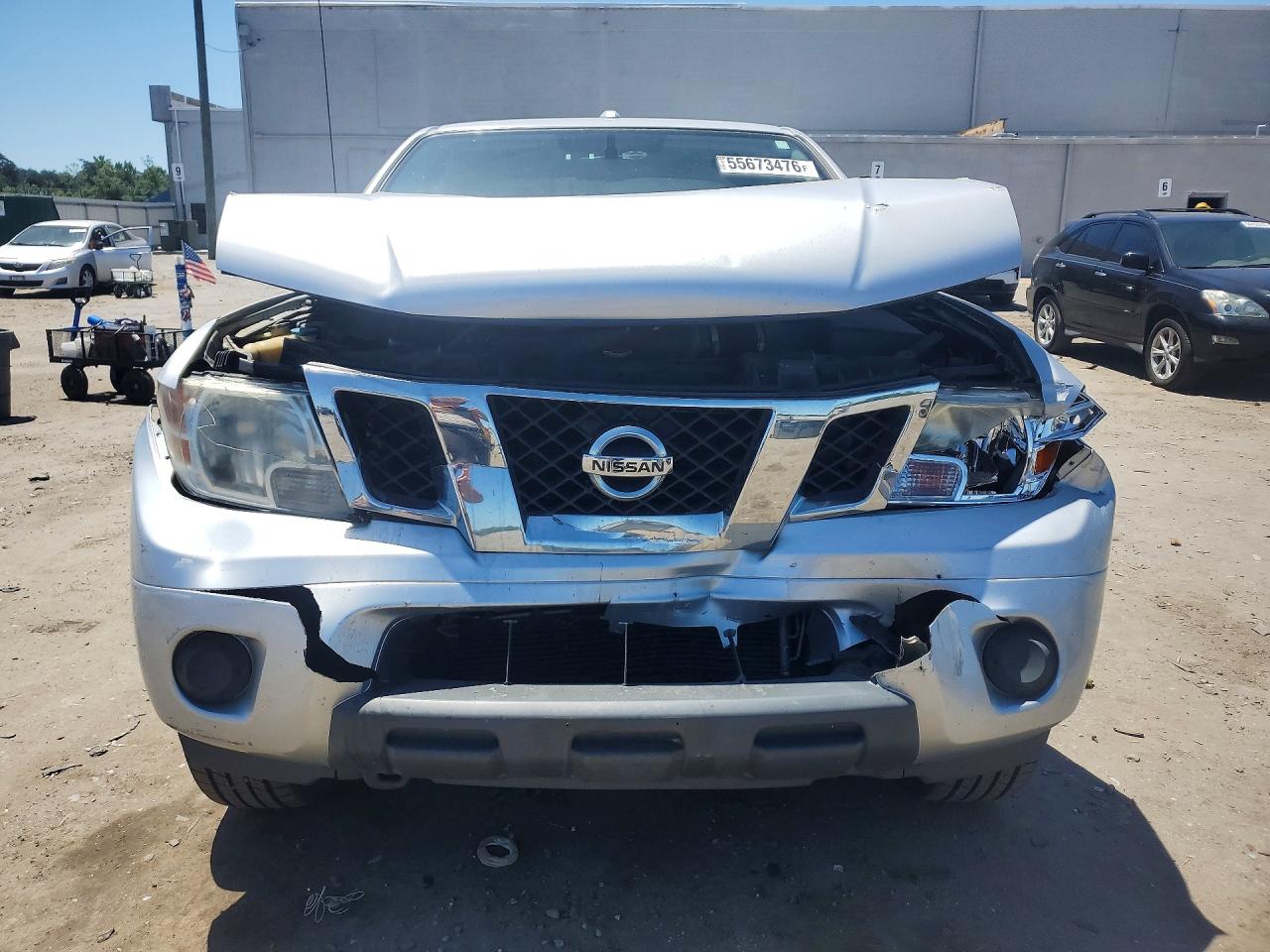 2012 Nissan Frontier Sv V6 Серебряный vin: 1N6AD0FV6CC435343