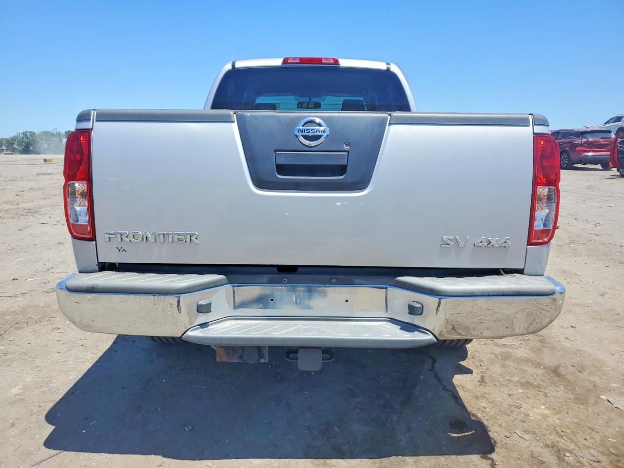 2012 Nissan Frontier Sv V6 Серебряный vin: 1N6AD0FV6CC435343