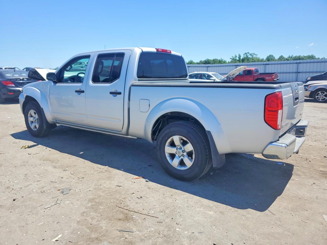 2012 Nissan Frontier Sv V6 Серебряный vin: 1N6AD0FV6CC435343