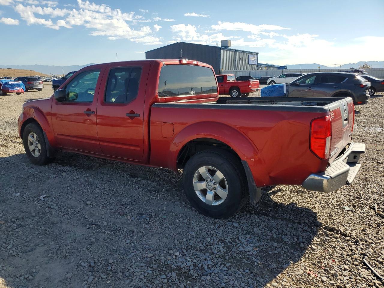 2012 Nissan Frontier Sv V6 Maroon vin: 1N6AD0FV6CC441594