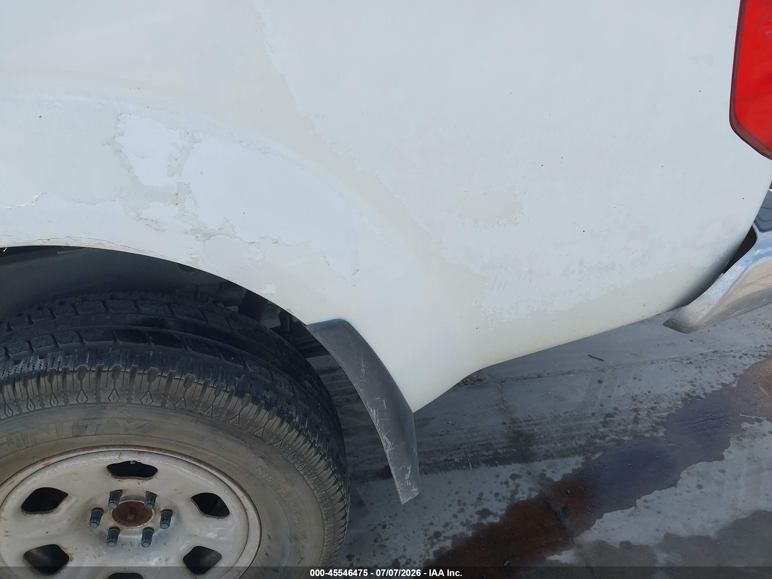 2012 Nissan Frontier Sv White vin: 1N6AD0FV6CC455365